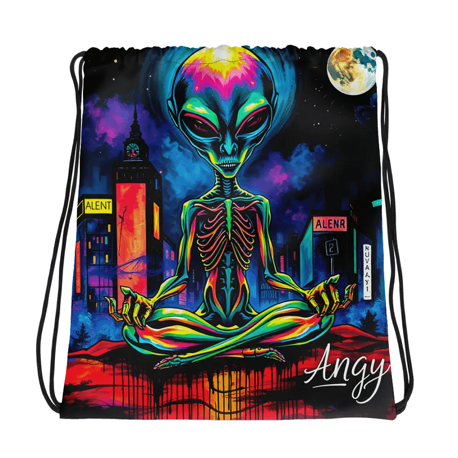 Vibrant Gym Essential Drawstring Bag product image (1)