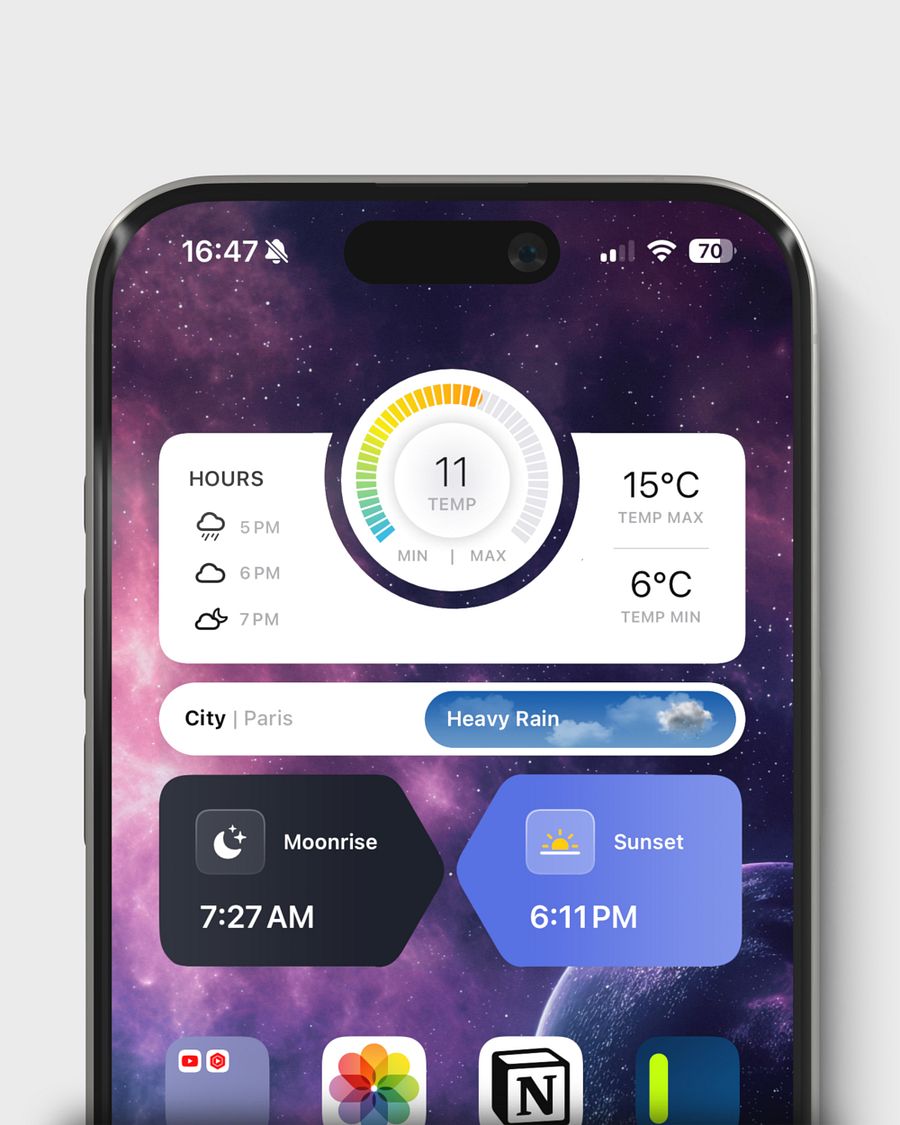 WeatherVue Weather Widget product image (3)