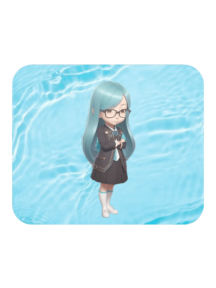 (AQUA CHIBI) K Classic Mouse Pad product image (2)