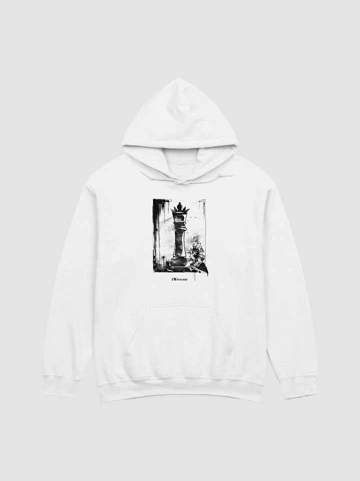 Grunge Chess: The Queen unisex pullover hoodie product image (1)