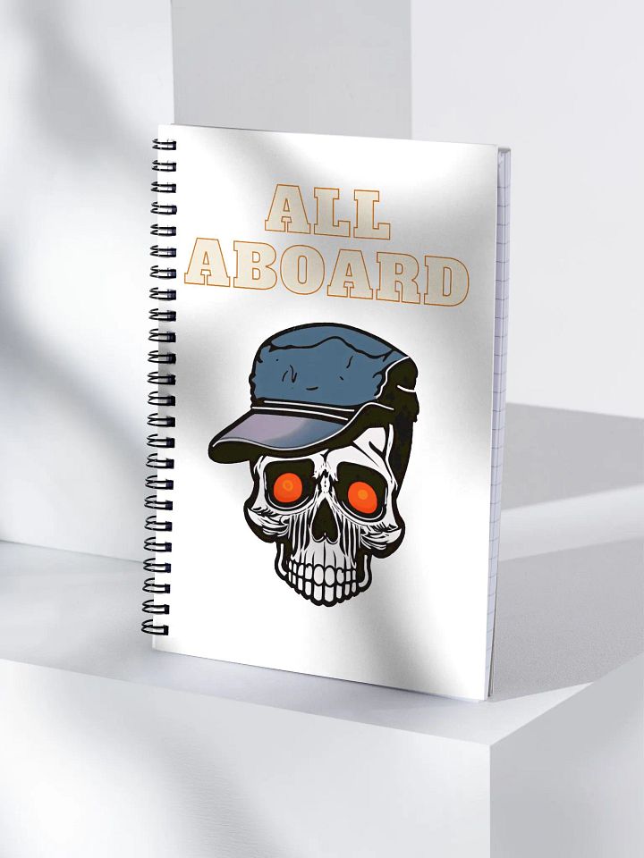 All Aboard Spiral Notebook product image (1)