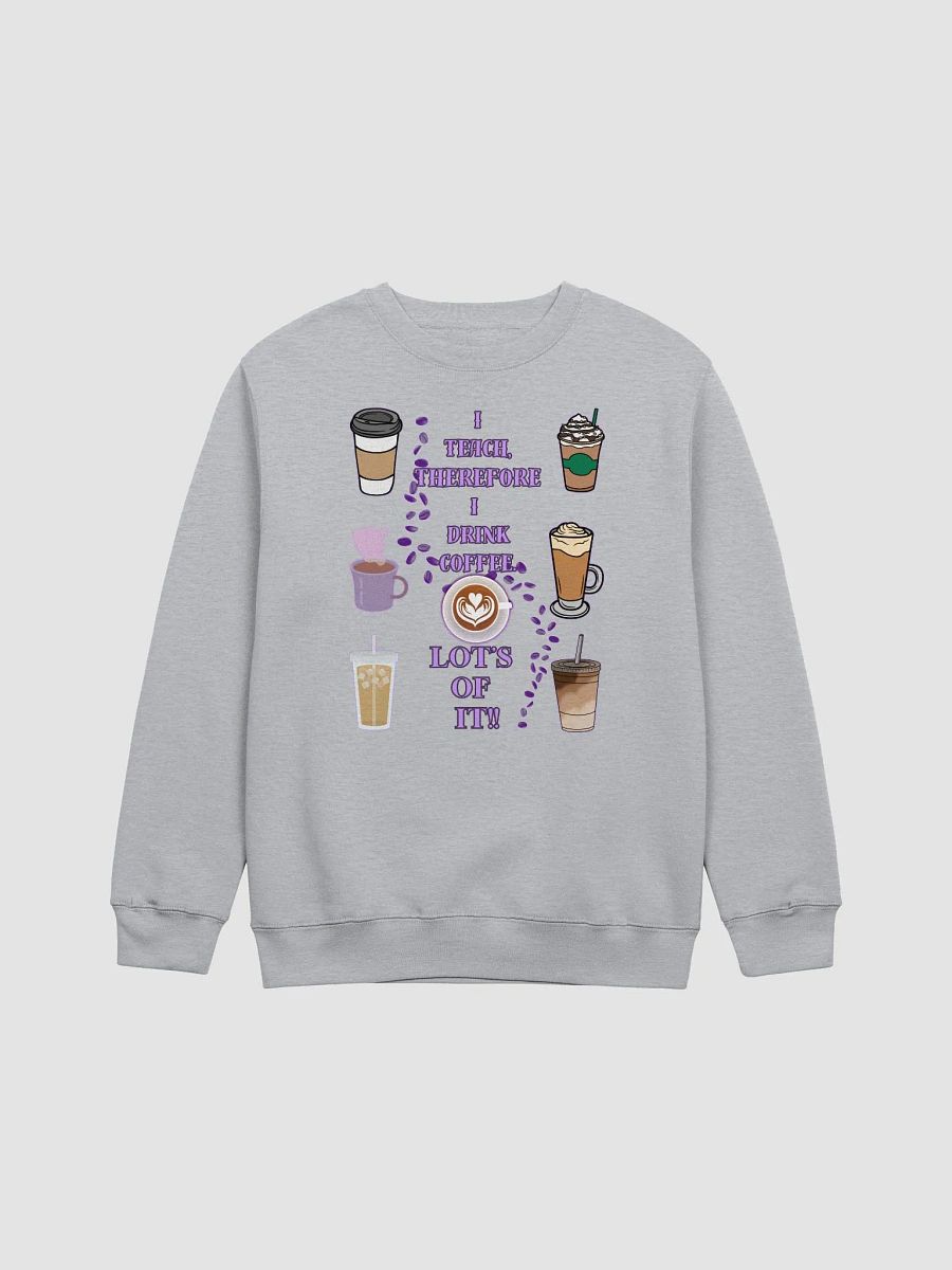 Teachers Coffee break Premium Crewneck sweatshirt product image (1)