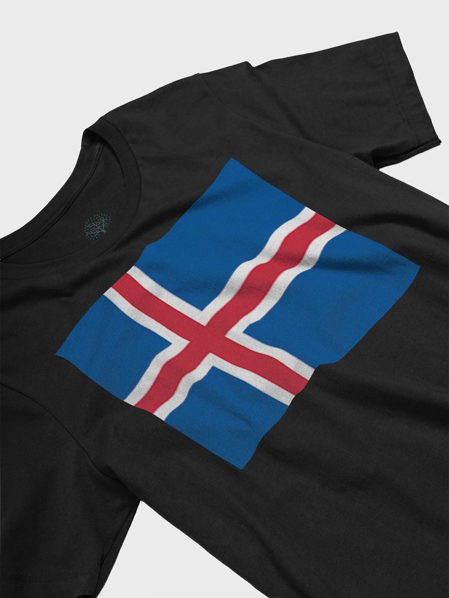 Exclusive Supersoft Unisex Iceland Flag Graphic Tee by Graphic Grove product image (5)