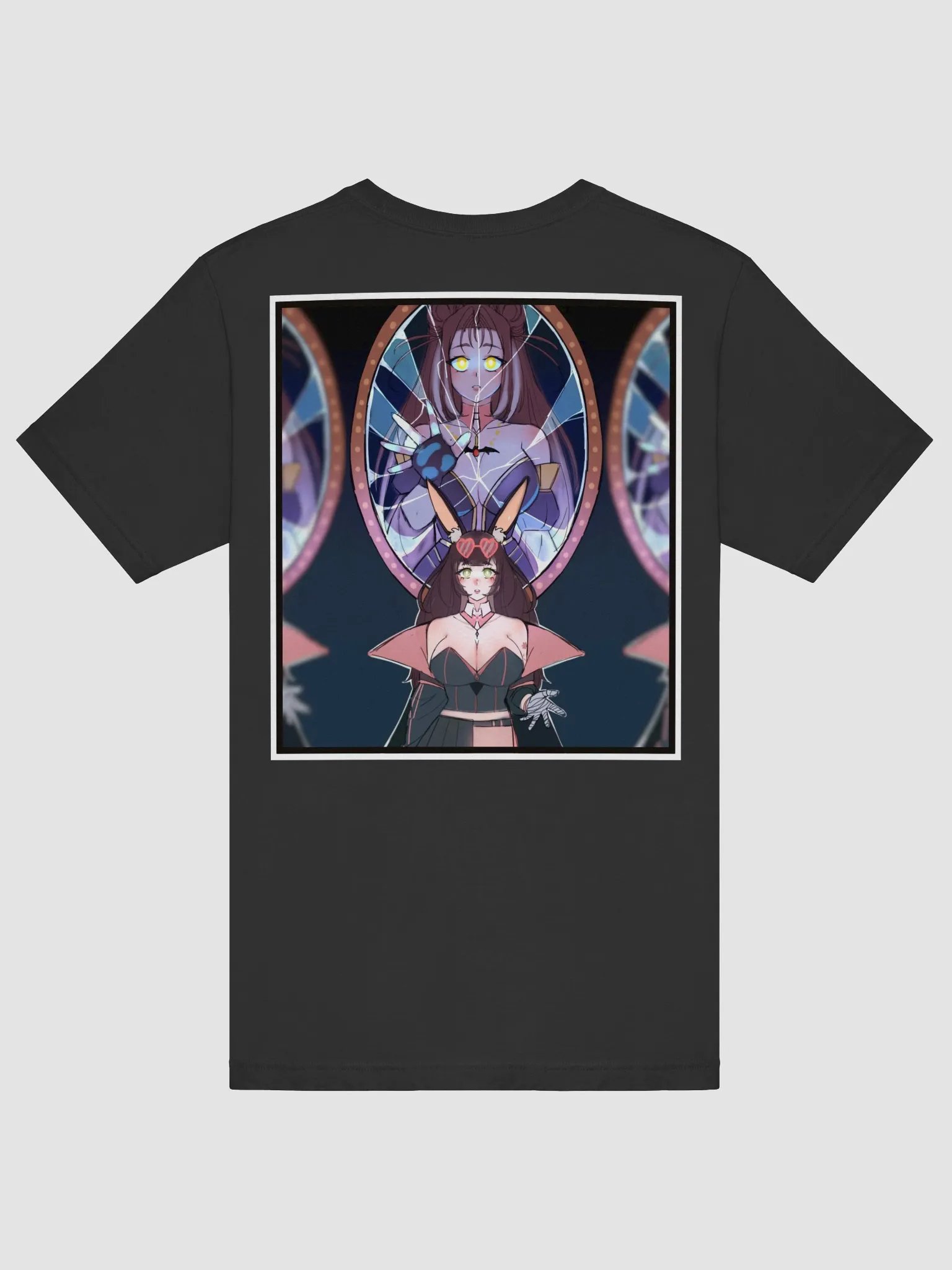~Blue~ Broken Looking Glass (Duel Design) Tee product image (6)