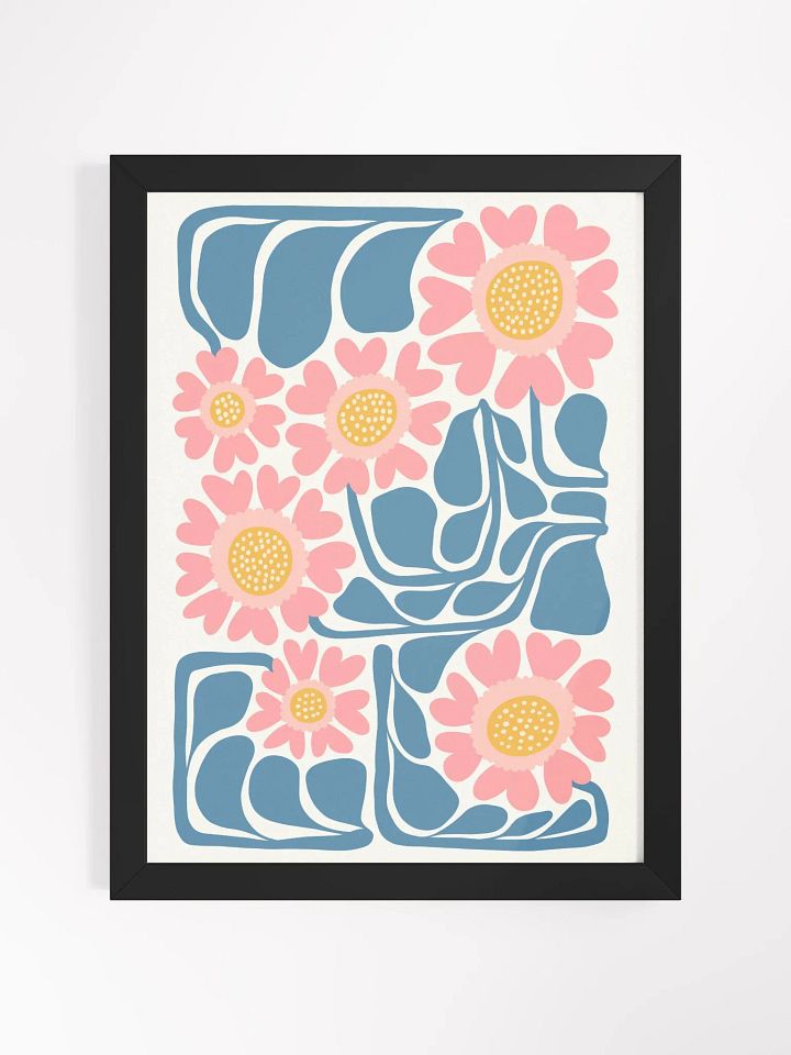 Floral Ballet - Framed Poster product image (1)