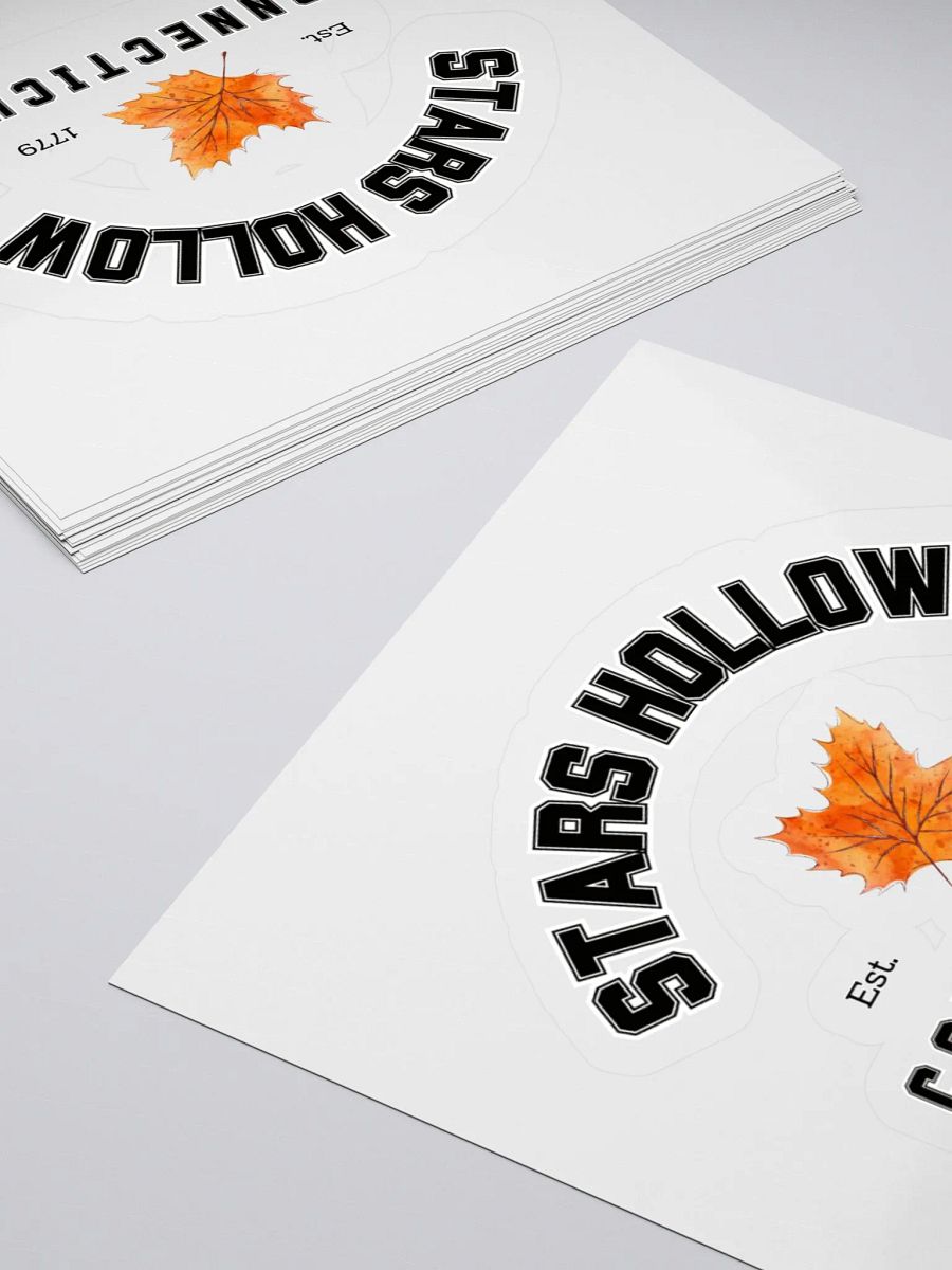 Stars Hollow Est. 1779 Connecticut - Sticker product image (4)