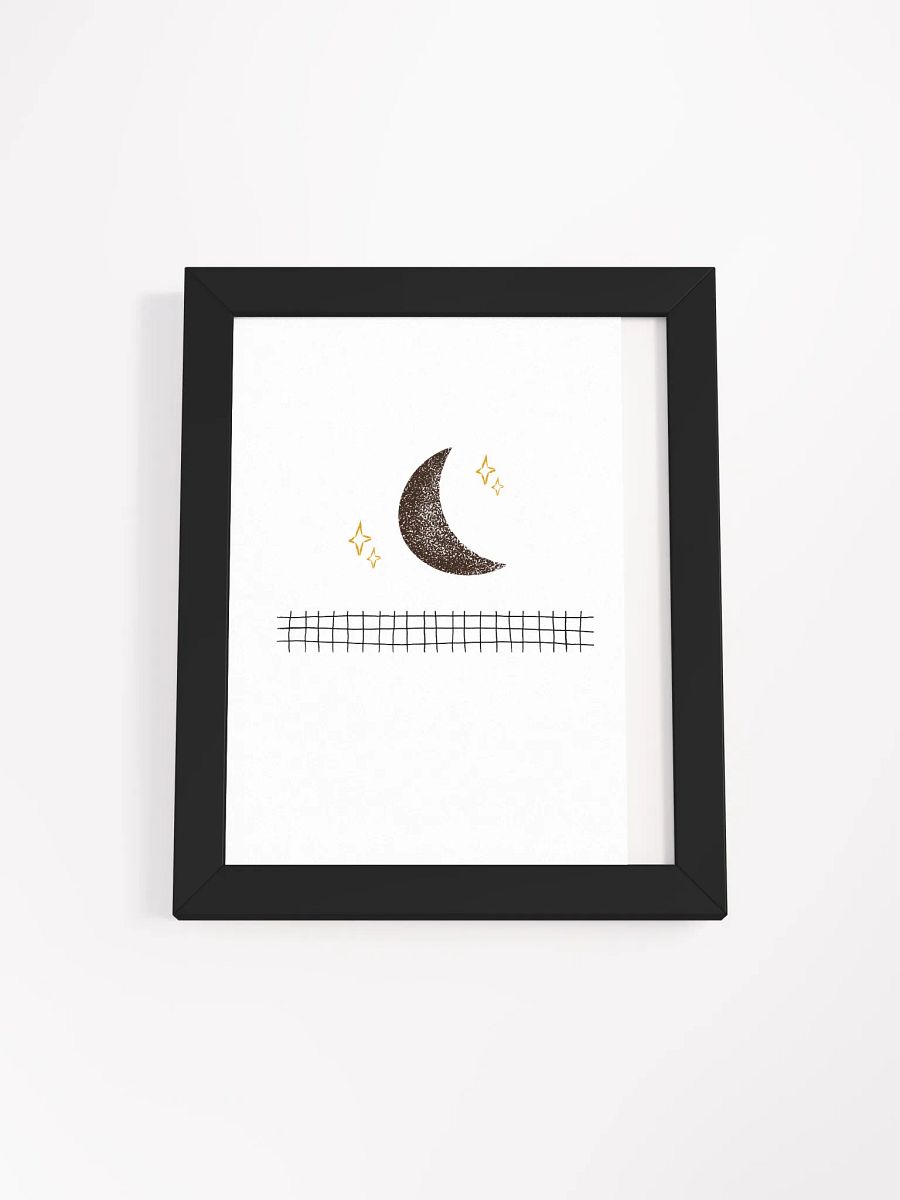 Celestial Moon Framed Matte Poster product image (22)
