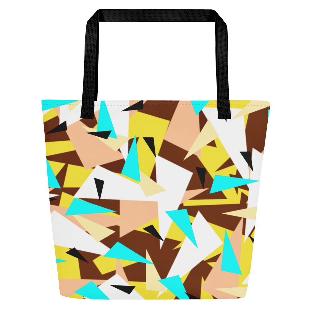 Vibrant Triangles All-Over Tote Bag product image (3)