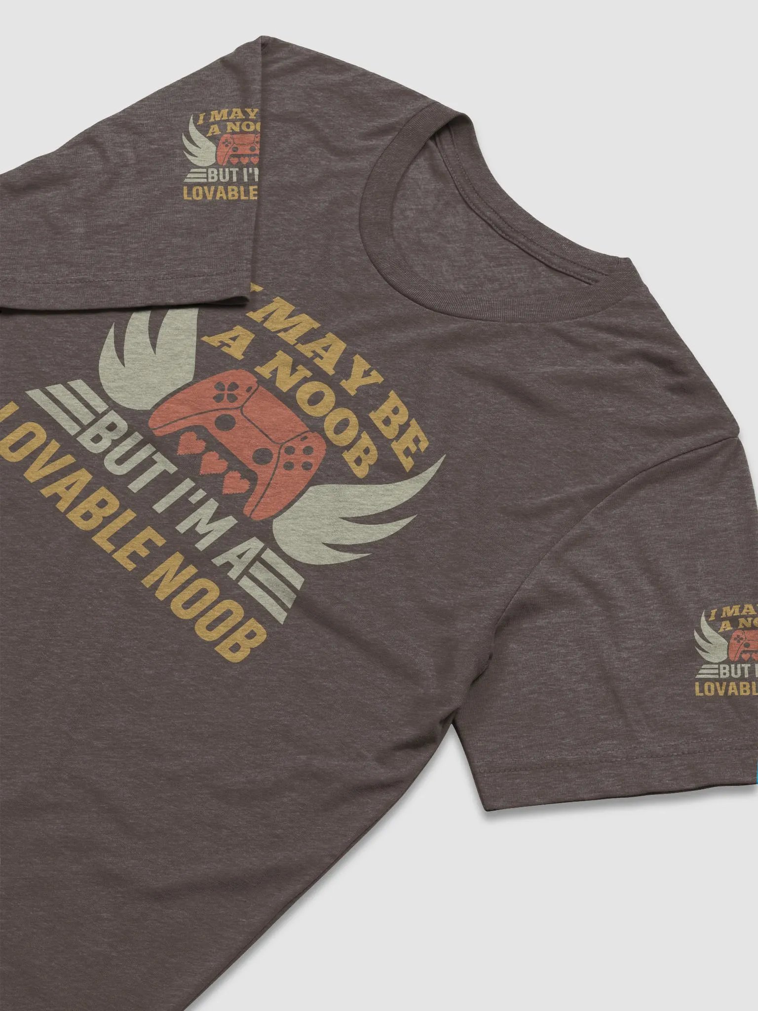 I may be A Noob But I'MA Lovable Noob - T-Shirt product image (12)