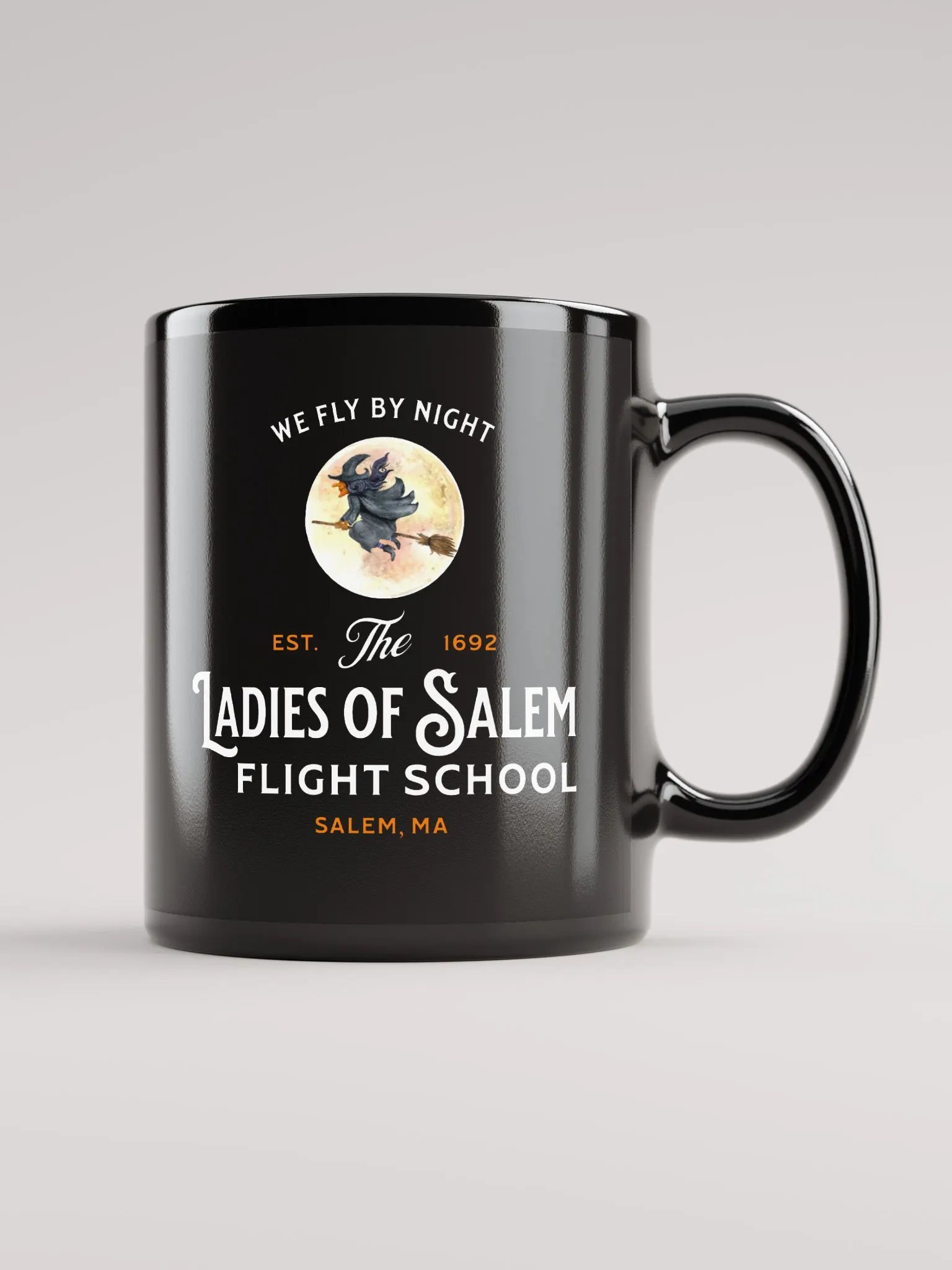 Witch Flying Broomstick Halloween Mug product image (2)