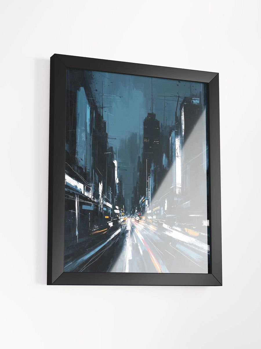 Abstract Cityscape Framed Print product image (14)