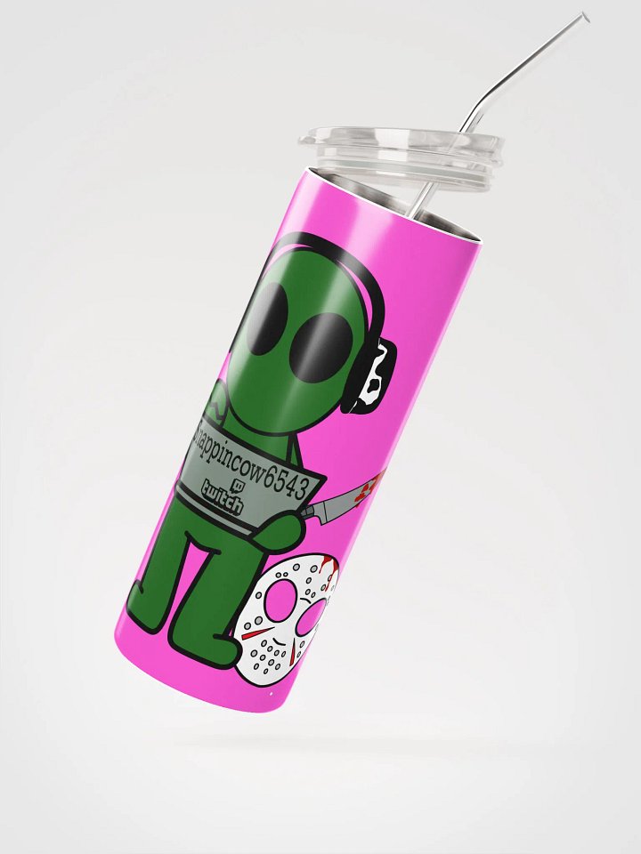 Streamer Logo Tumbler (Pink) product image (2)