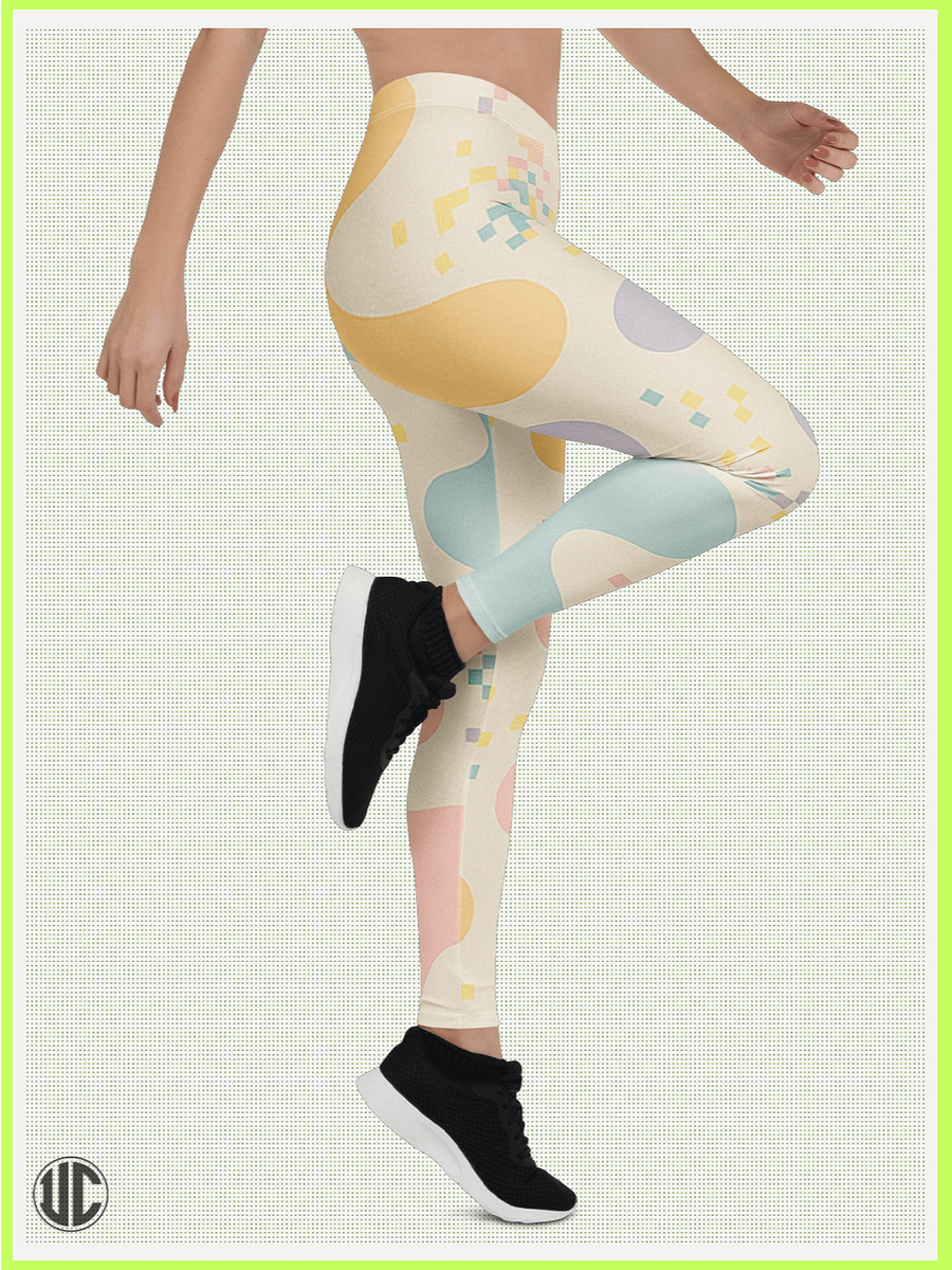 Theo's Digital Wave – Women’s Leggings product image (3)