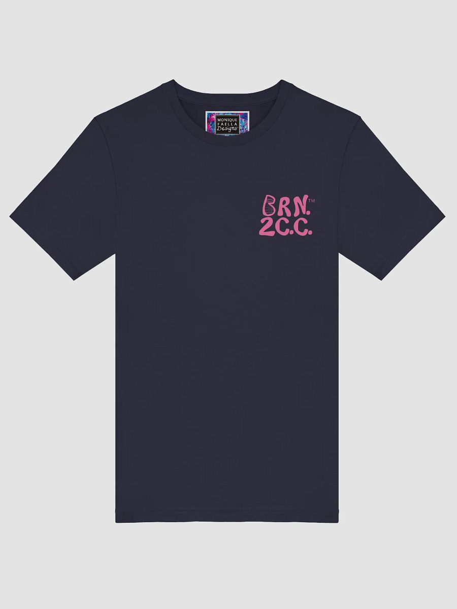 Men's | BOURNE to Cape Cod™ | Supersoft T-Shirt by Bella+Canvas | Brilliant Rose Pink Logo on Jewel Tone Colors product image (3)