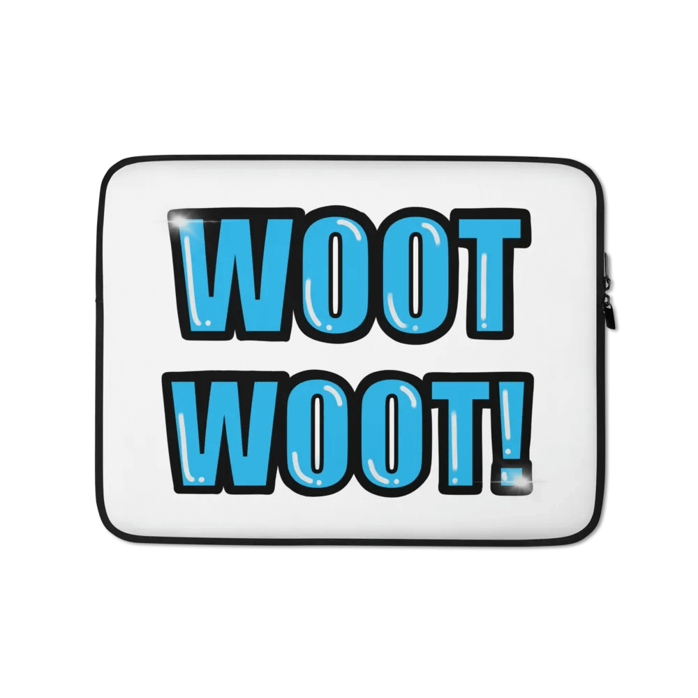 Woot Woot! Laptop Case product image (1)