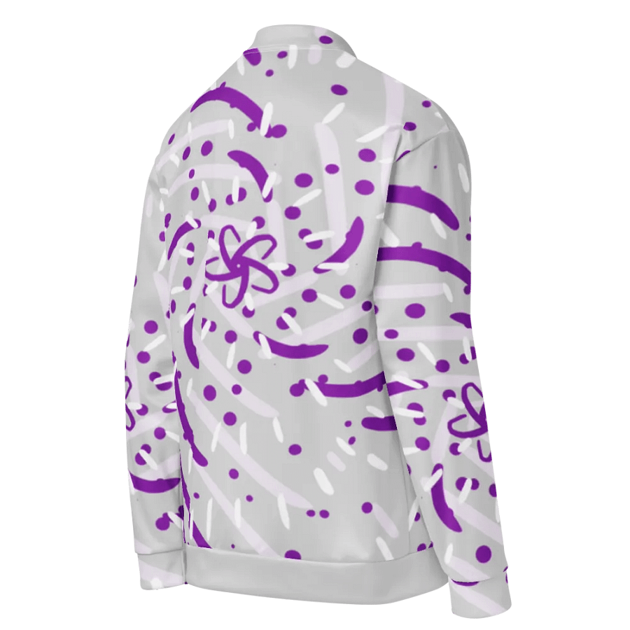 Midnight Swirl Women's Bomber Jacket product image (4)
