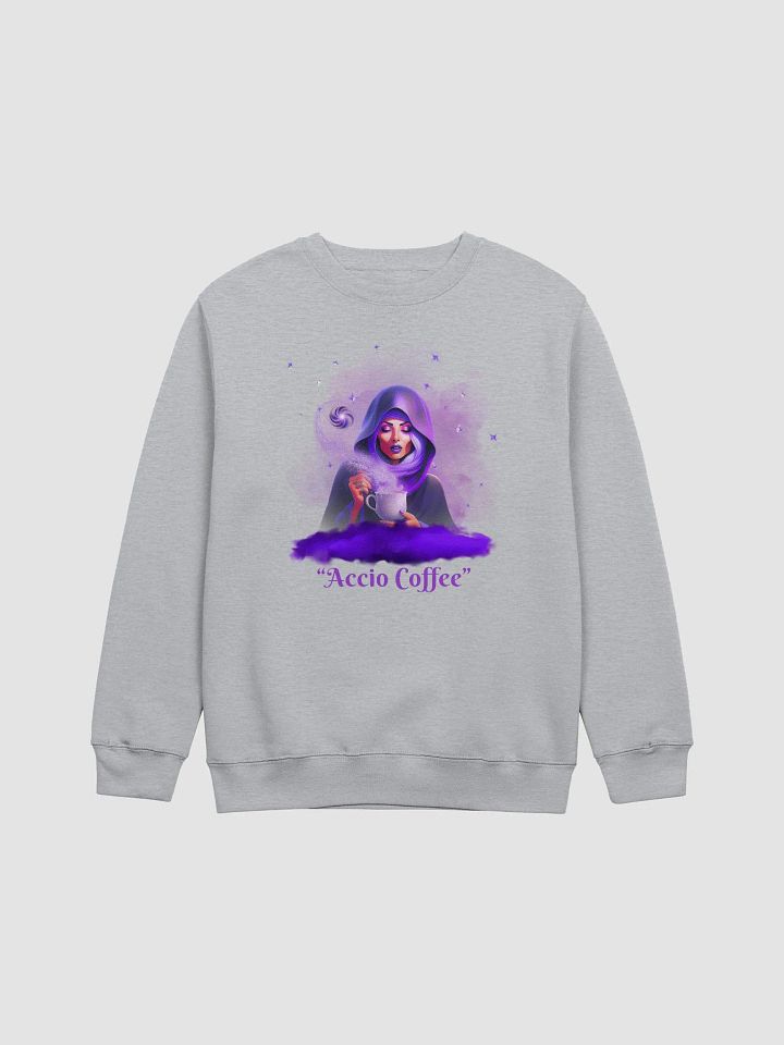 Accio Coffee Fantasy premium crewneck sweatshirt product image (2)