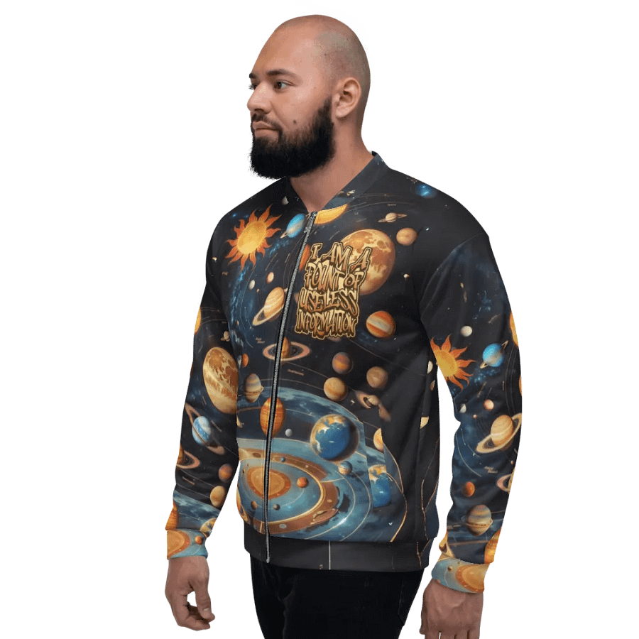 Funny Fount of Useless Information All Over Print Jacket product image (5)