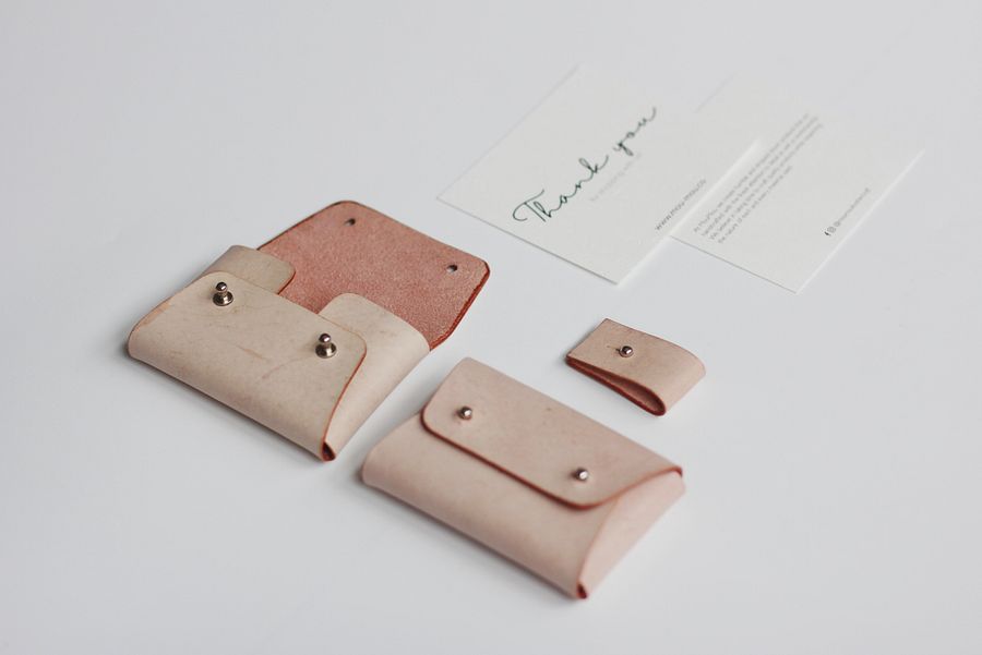 Christmas Gift Vegetable Tanned Leather Cardholder Gift Box product image (6)