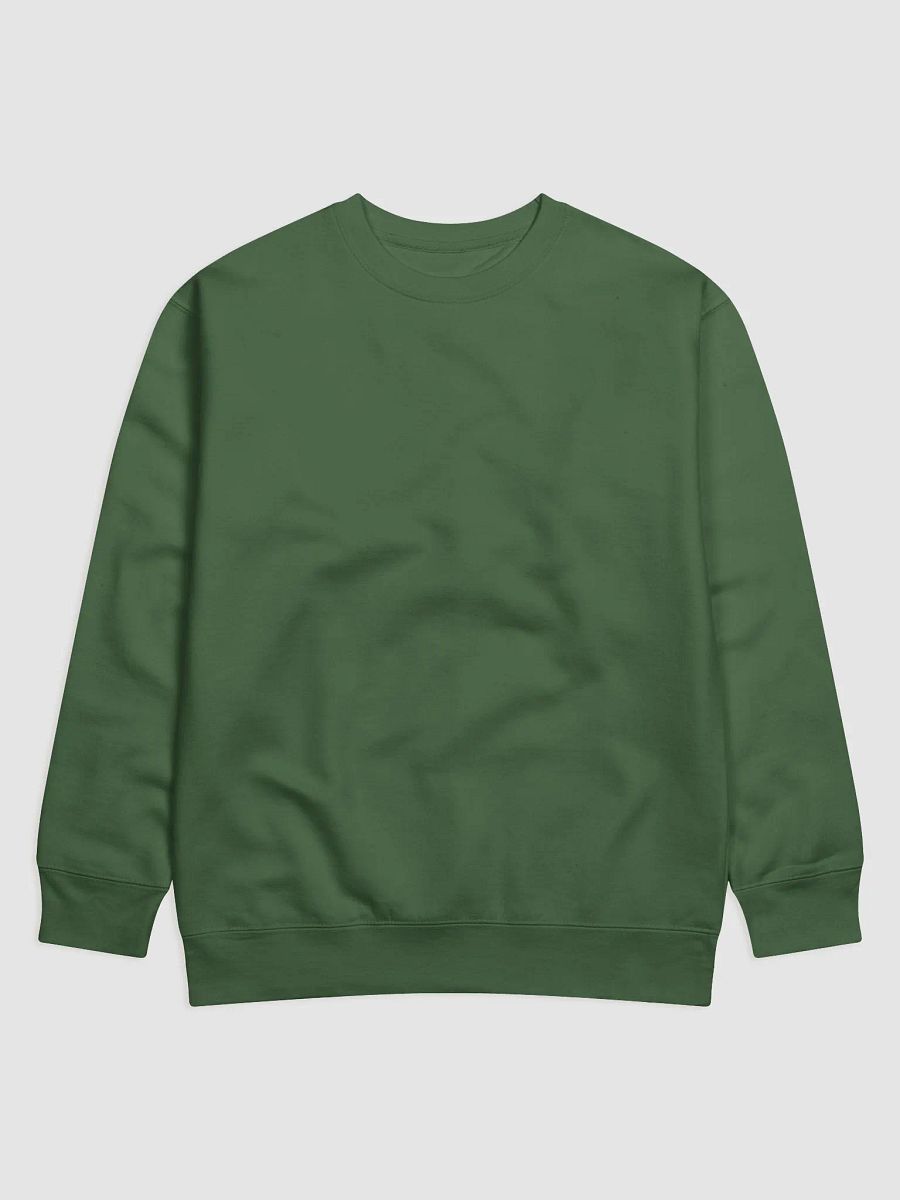 Plain Color Forest Green Sweatshirt product image (5)