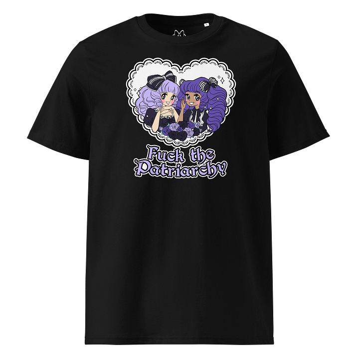 𝑼𝑺𝑨 Fuck the Patriarchy (Pastel Goth) organic cotton t-shirt product image (1)