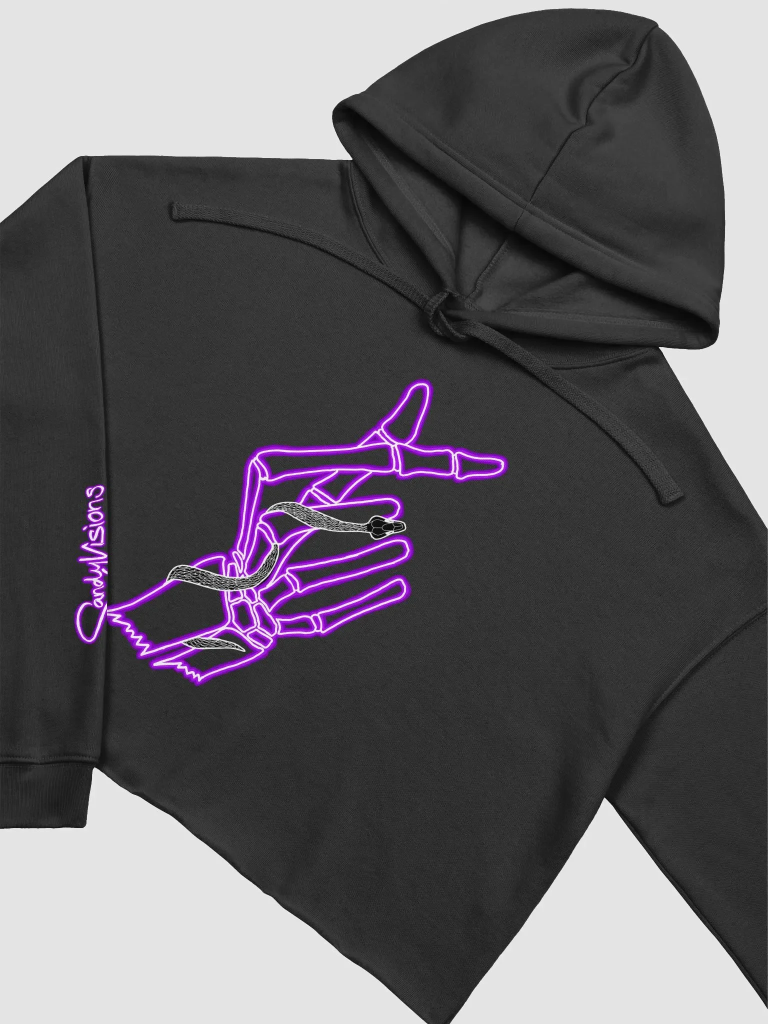 SandyVisions Crop Hoodie product image (3)