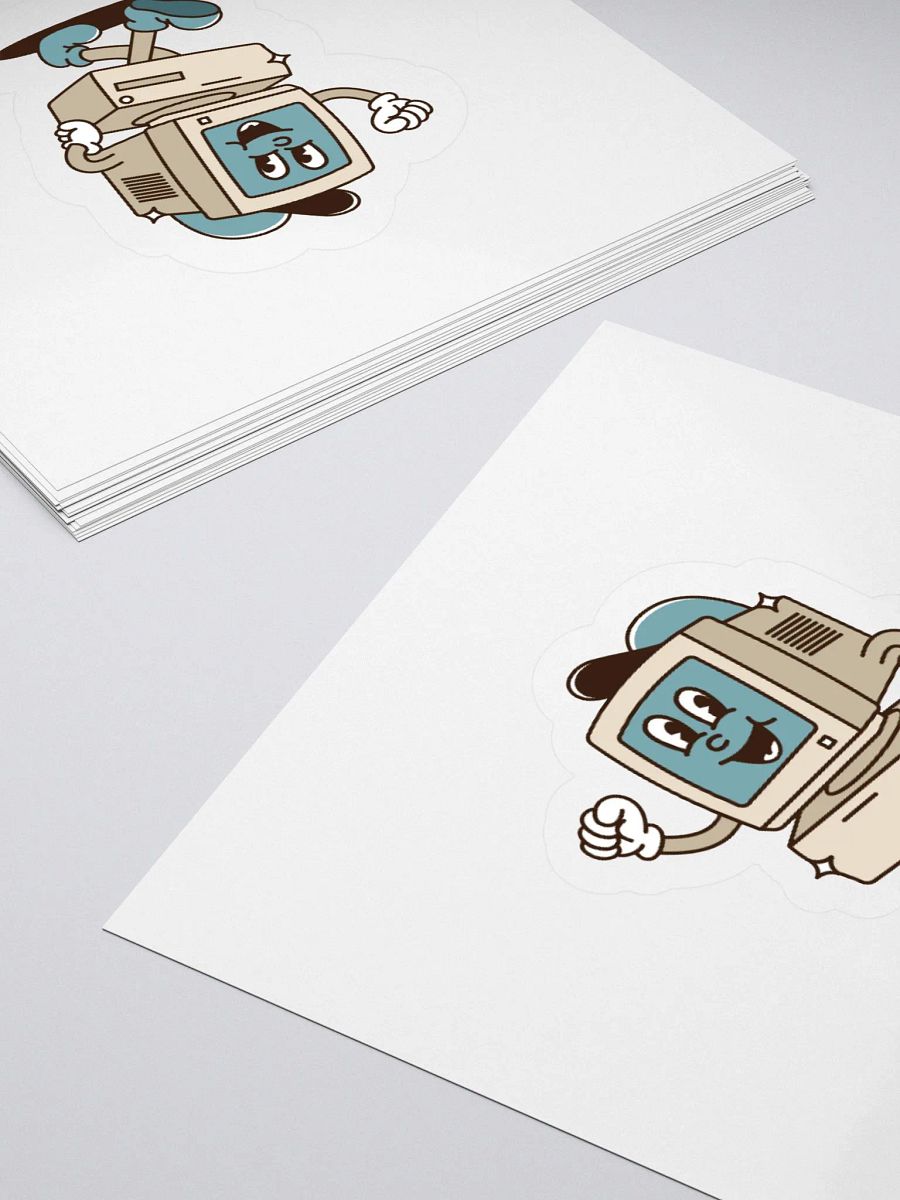 McJonesTech Logo Sticker product image (4)