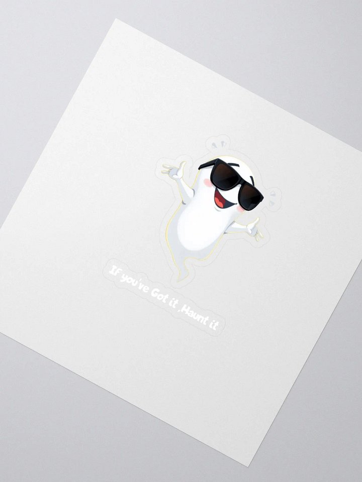 Spooky Happy Ghost Stickers product image (2)