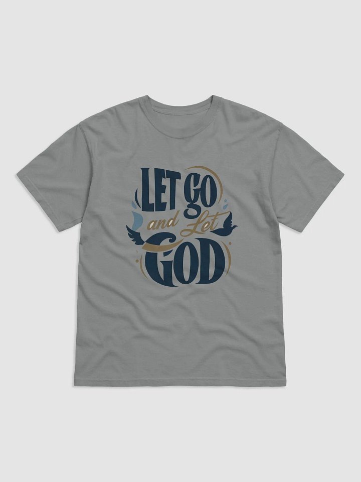 Let Go and Let God Comfort Tee product image (1)