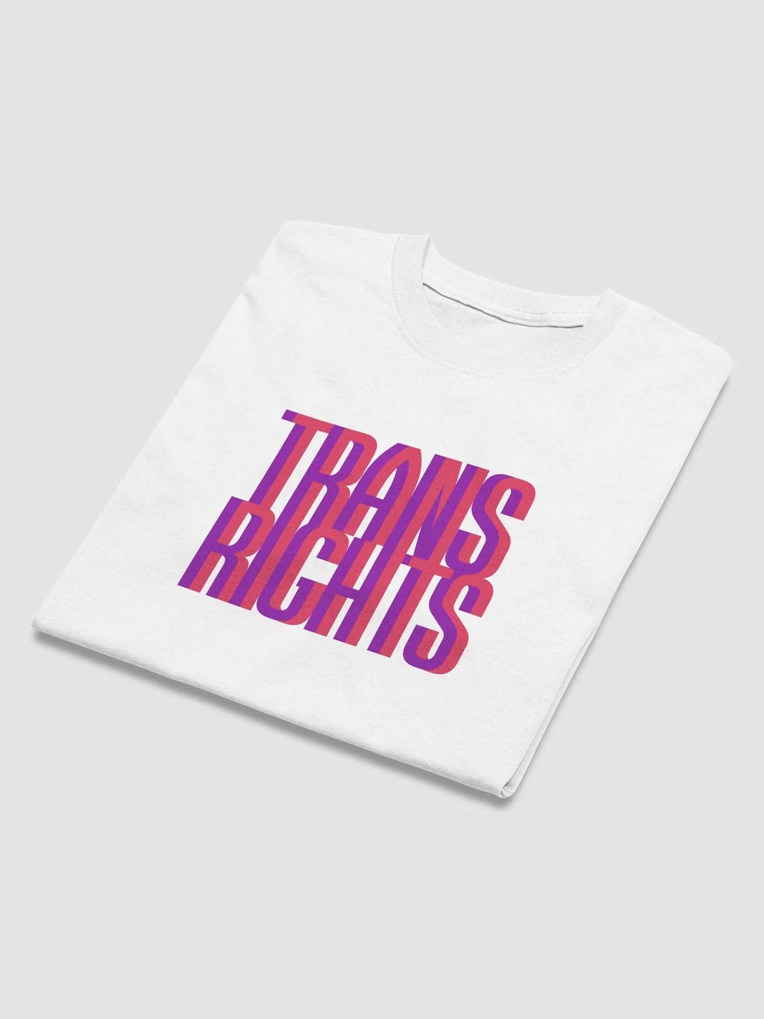 Trans Rights T-shirt (Magenta) product image (3)