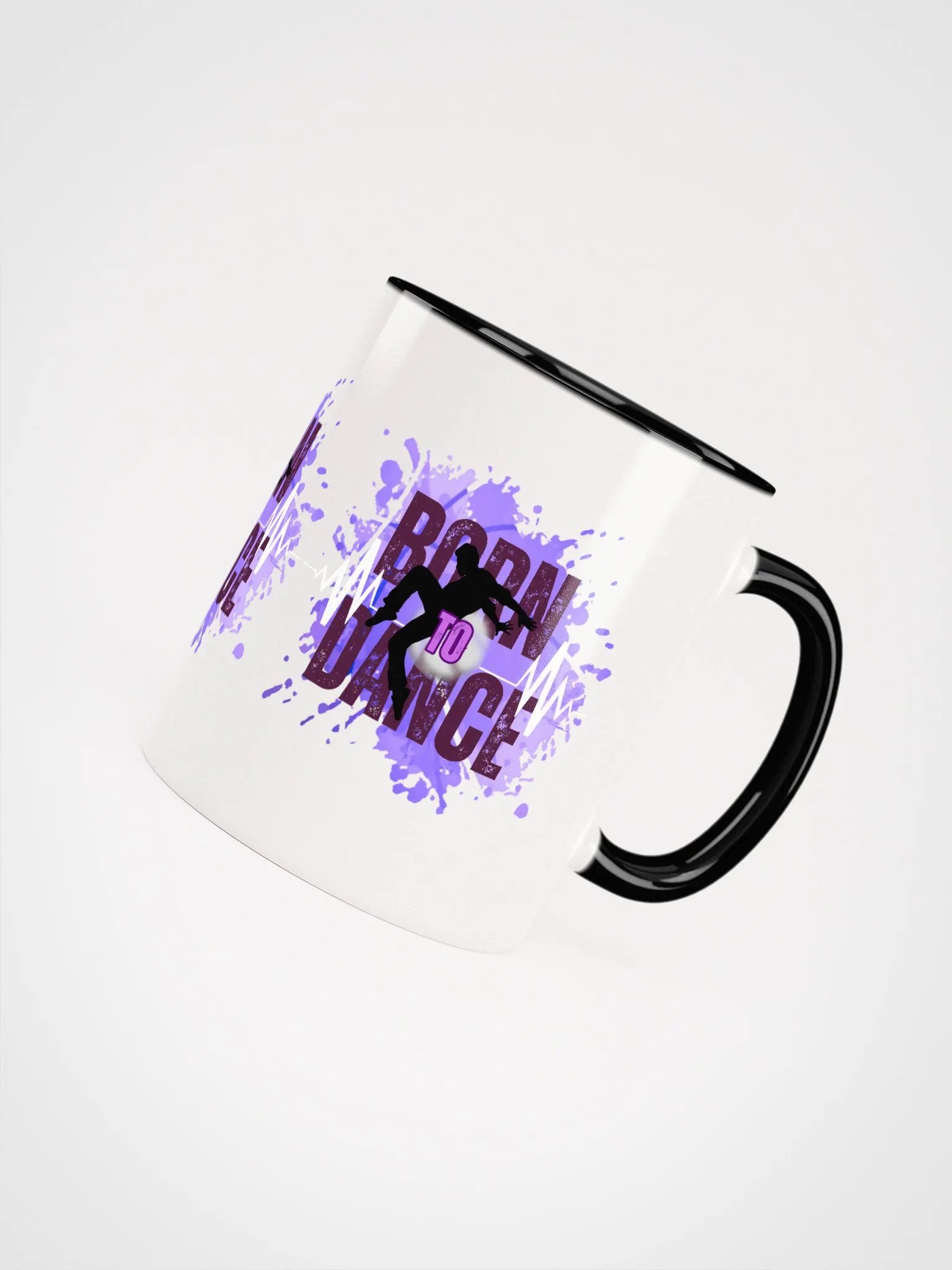 Energetic Born to Dance His Silhouette Vibes Mug product image (53)
