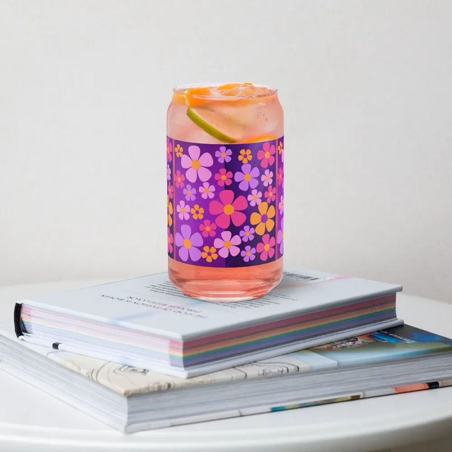 Blossom Burst Glass Tumbler product image (5)