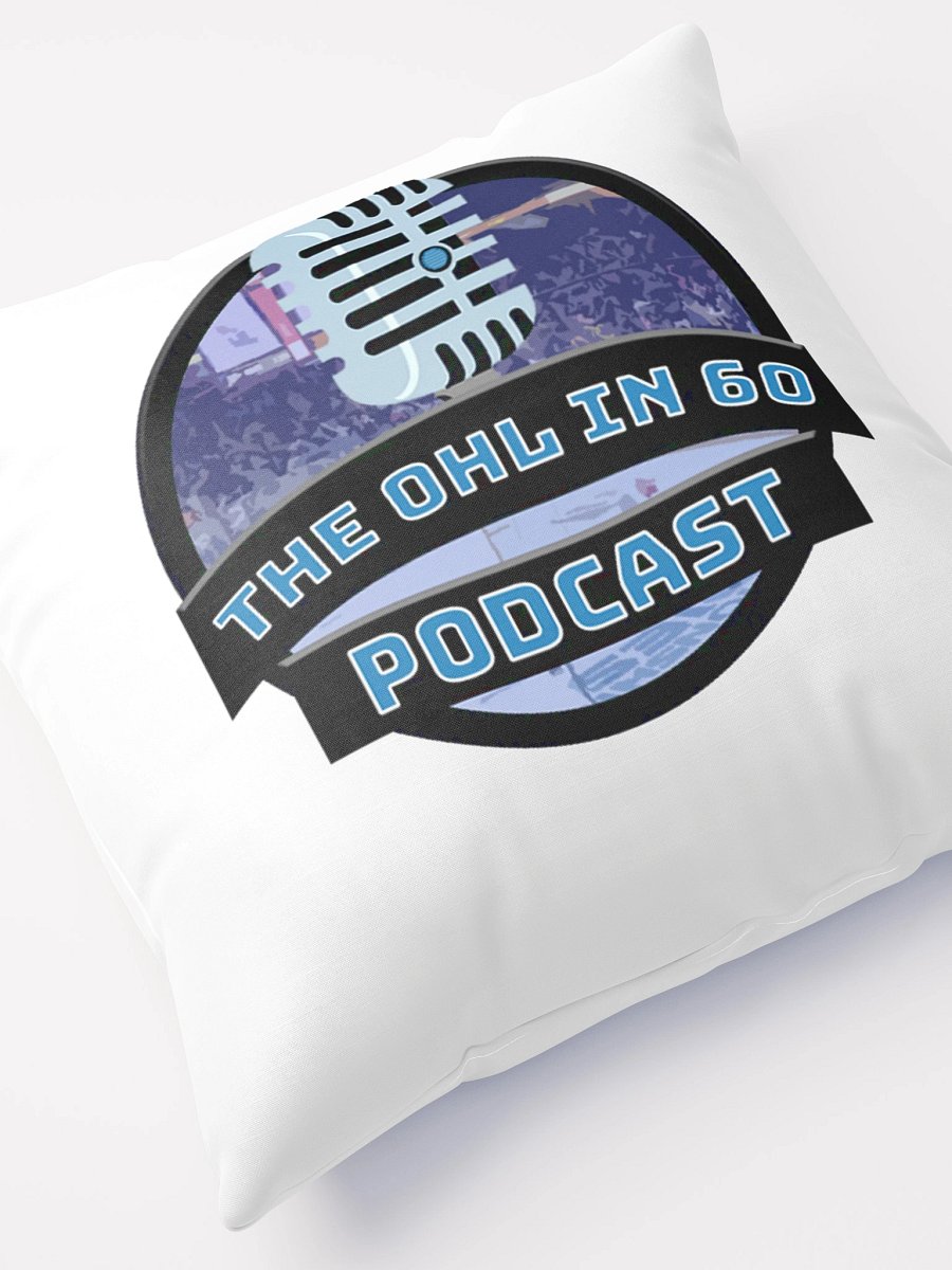OHL in 60 Podcast Pillow product image (4)