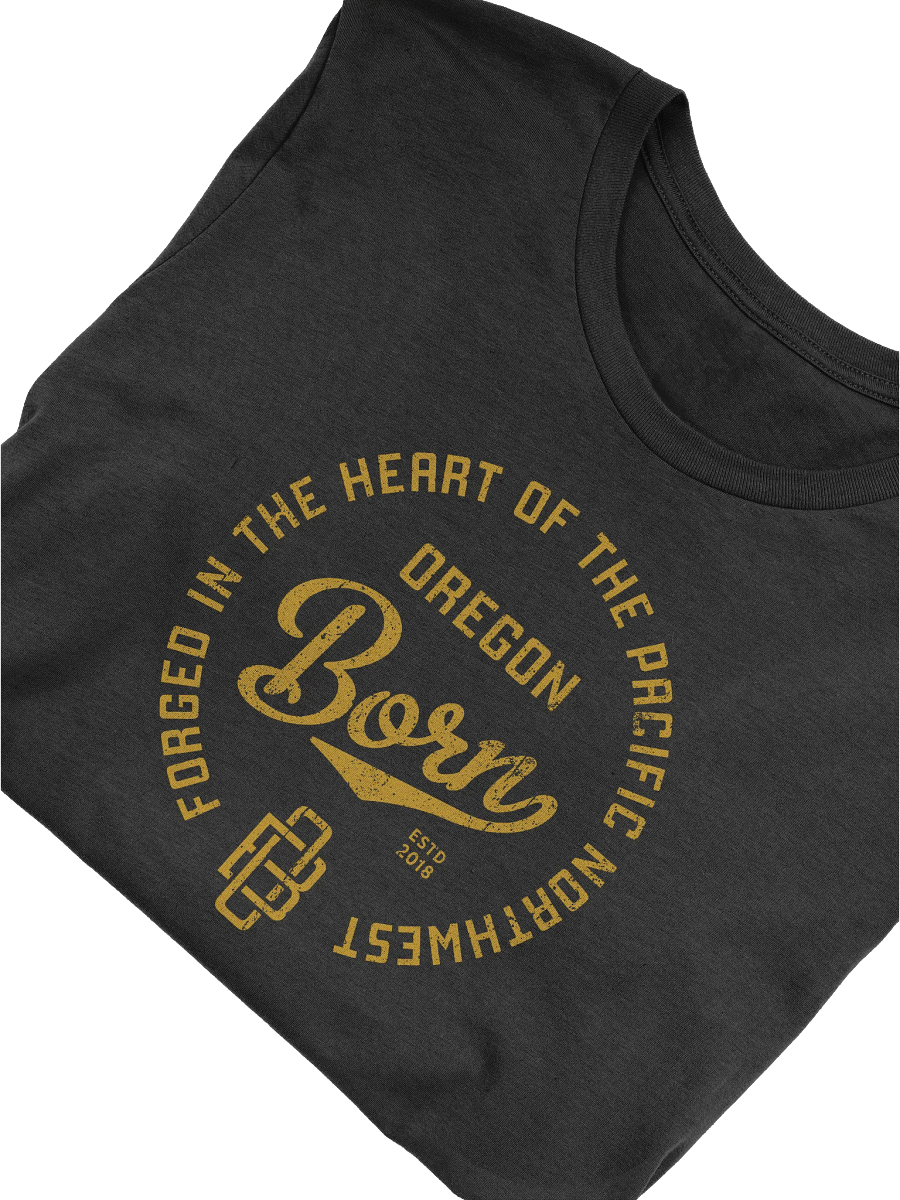 Oregon Born Forged T-Shirt product image (3)