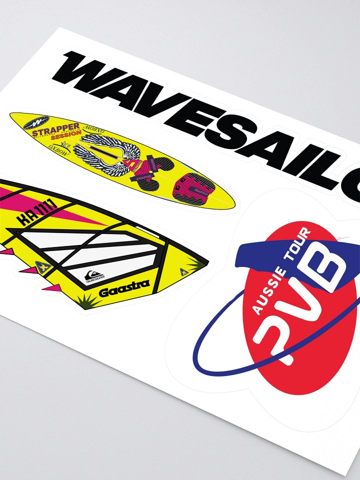 WAVESAILOR STICKER SET product image (2)