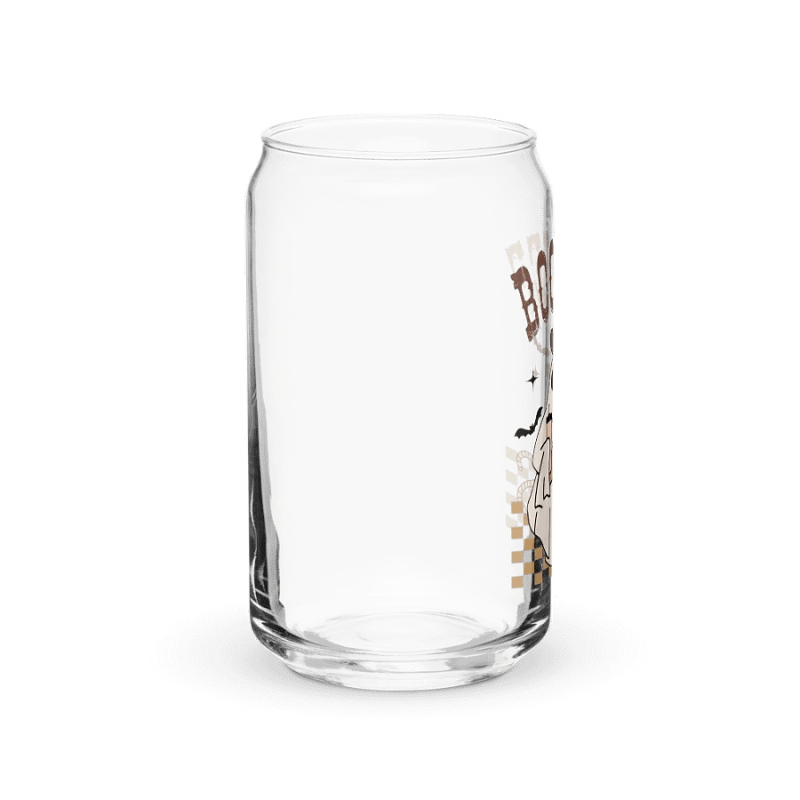 Western Boo Jee Ghost Halloween Glass Cup product image (40)