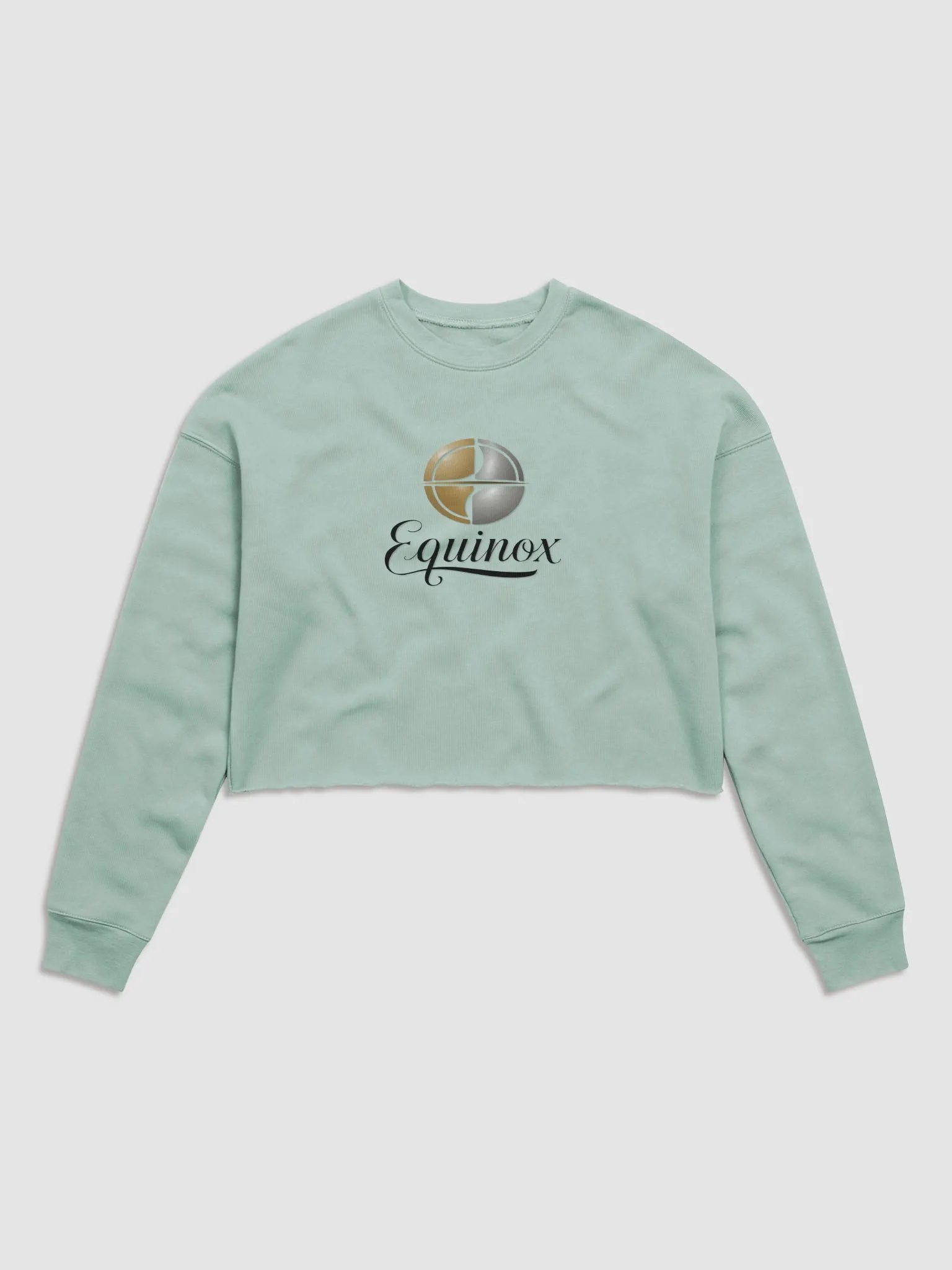 Equinox Women's Fleece Crop Sweatshirt - Cozy and Trendy product image (3)