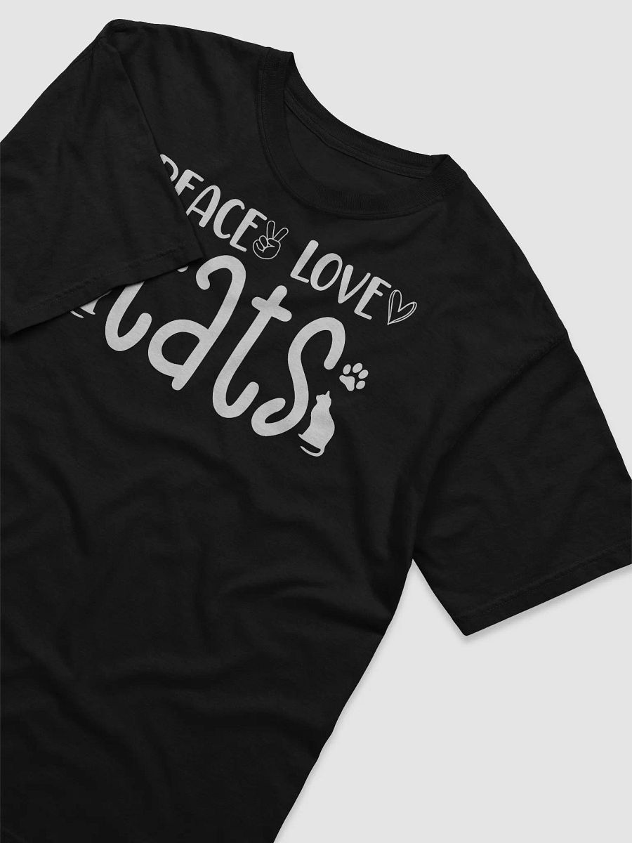 Peace Love Cats Tee product image (3)