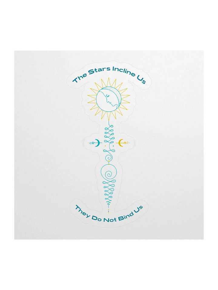 Celestial Embrace Kiss Cut Stickers product image (1)