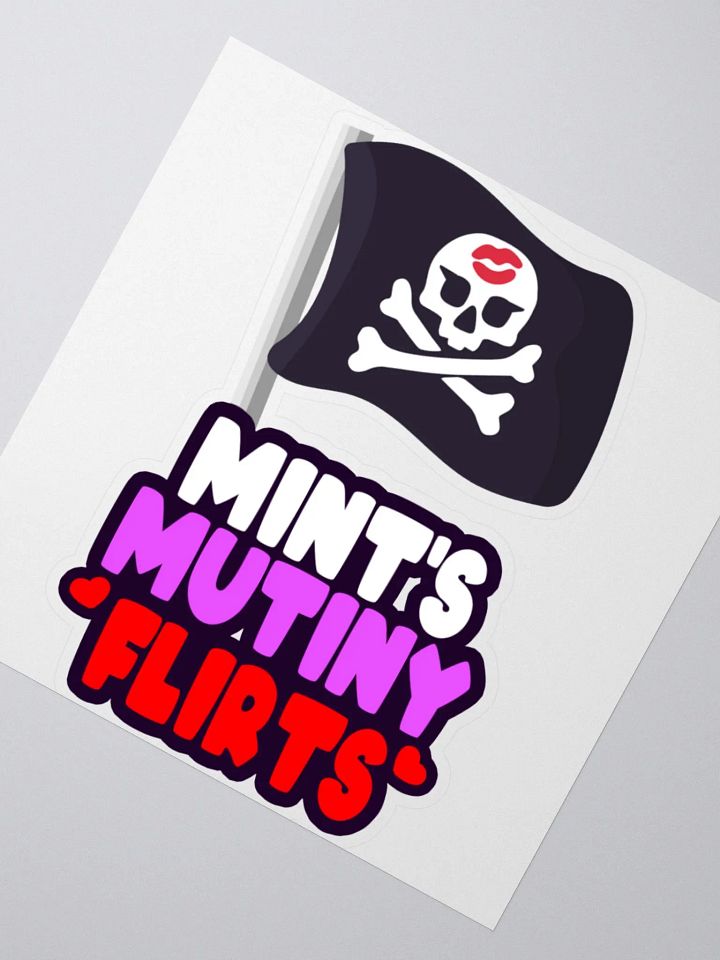 Mint's Mutiny Flirts Sticker product image (1)
