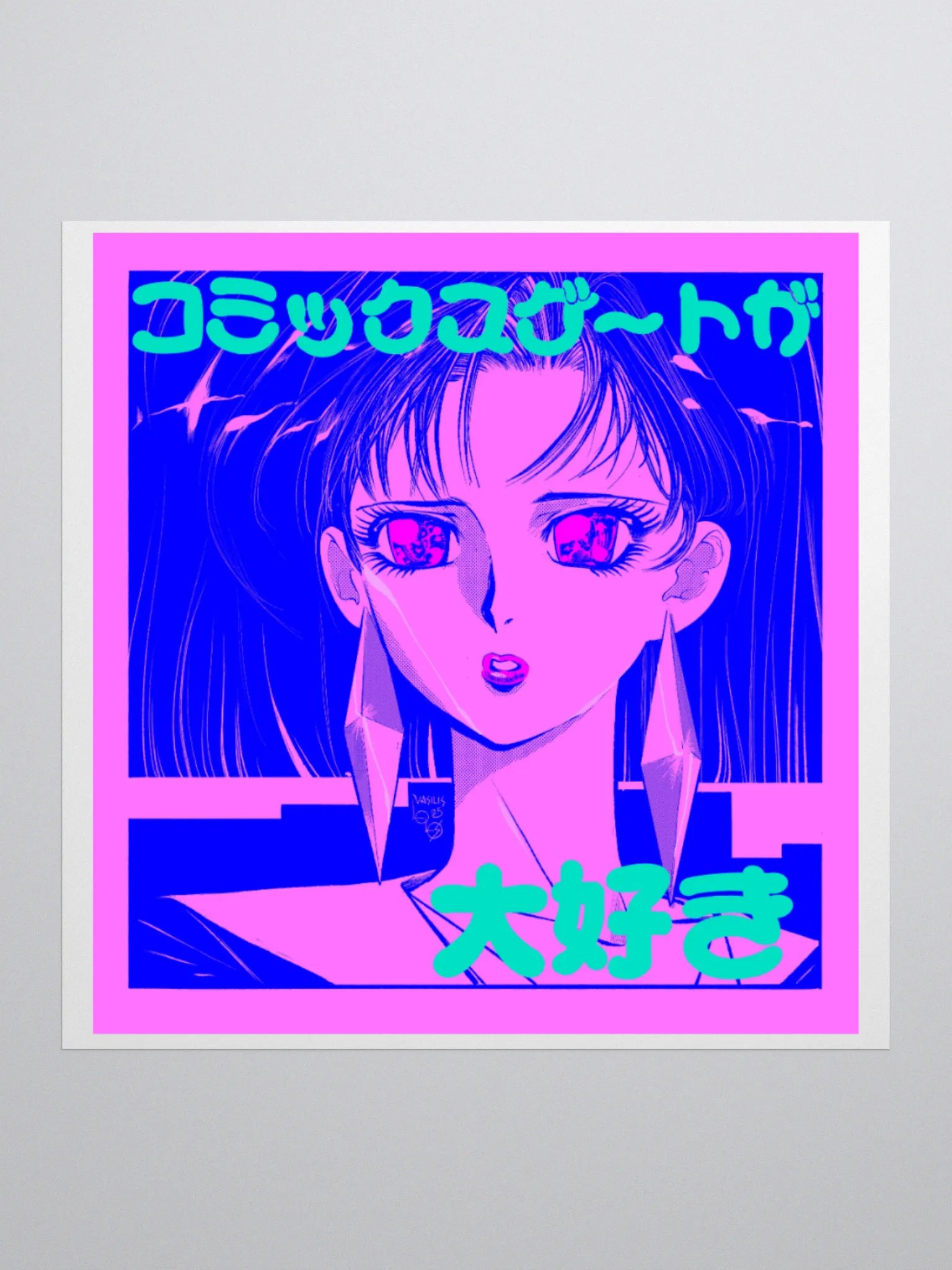 City-POP "KOMIKKUSUGĒTO GA DAISUKI" *I❤️COMICSGATE STICKER product image (2)