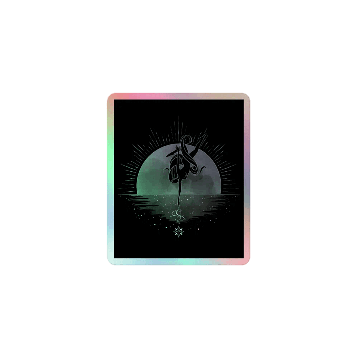 𝖓𝖊𝖗𝖊𝖎𝖉𝖆 holographic sticker product image (1)