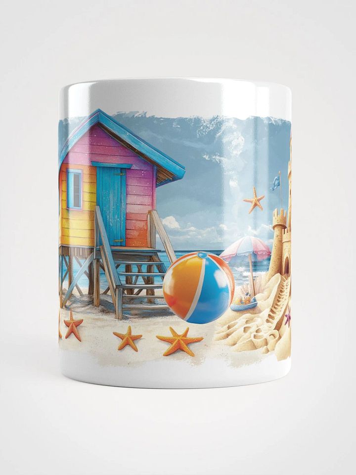 Beach Hut and Sandcastle Mug product image (2)