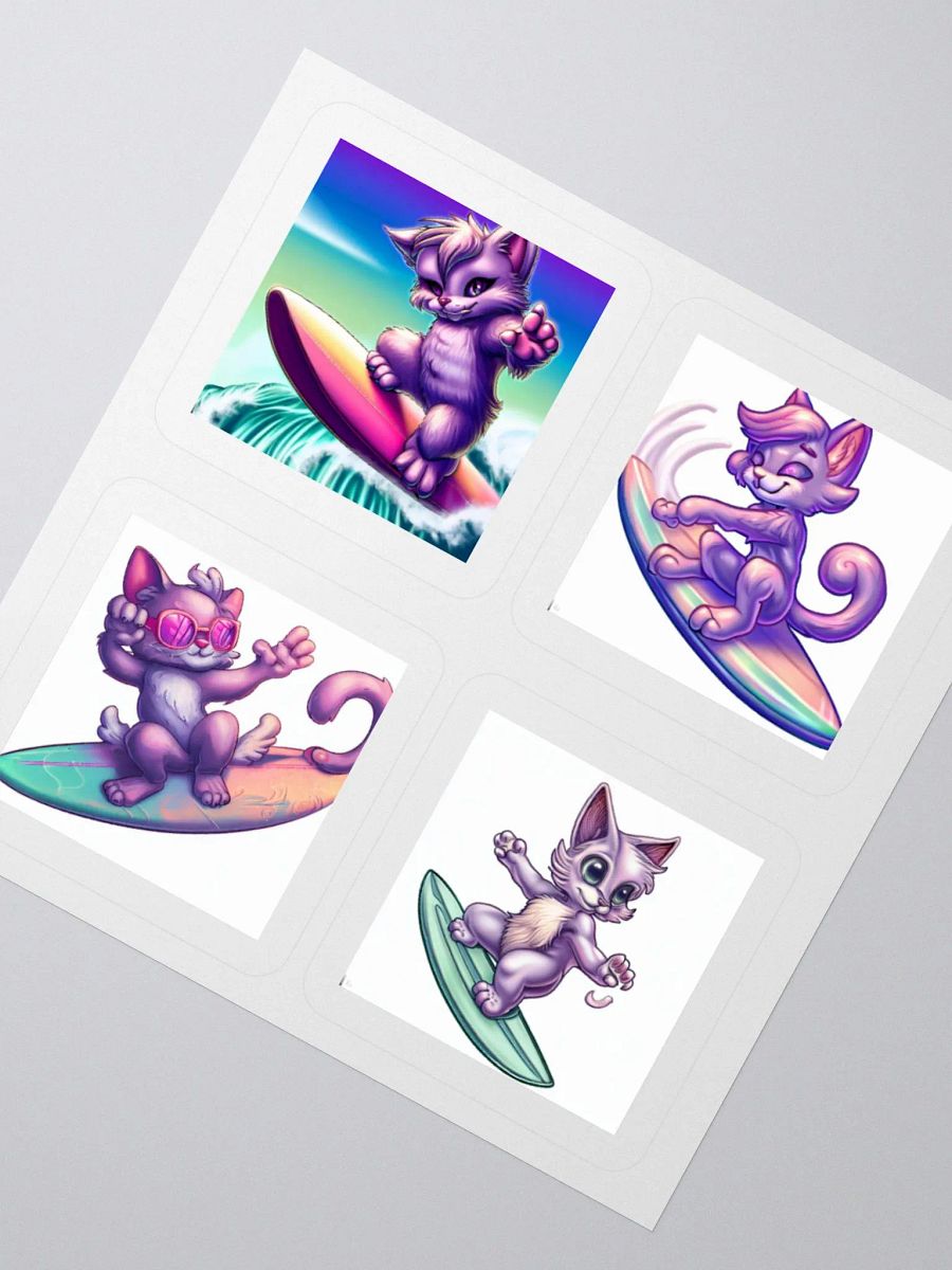 "Surfing Samantha" Vinyl Stickers Set product image (4)