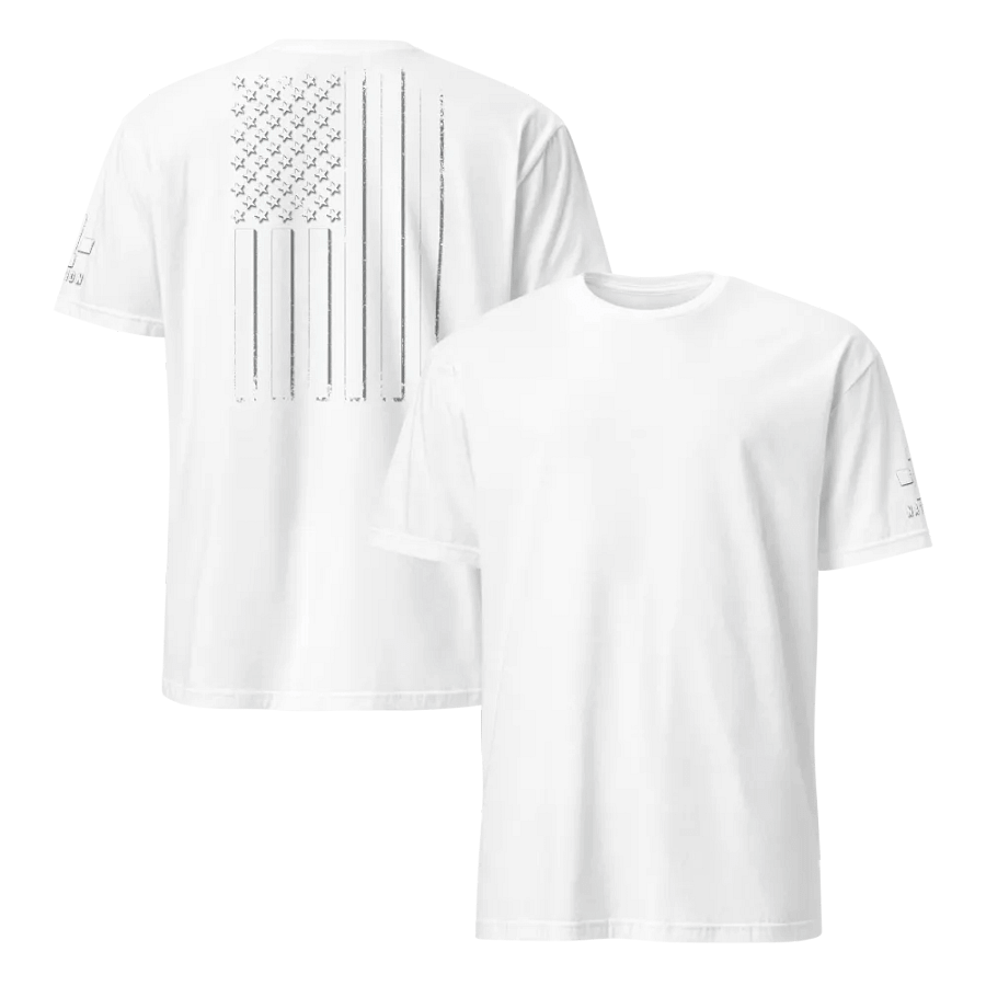 White Out American Flag product image (5)
