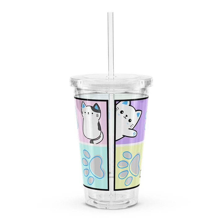 Frenchkittie Meow Pawprints Double-Wall Tumbler product image (2)