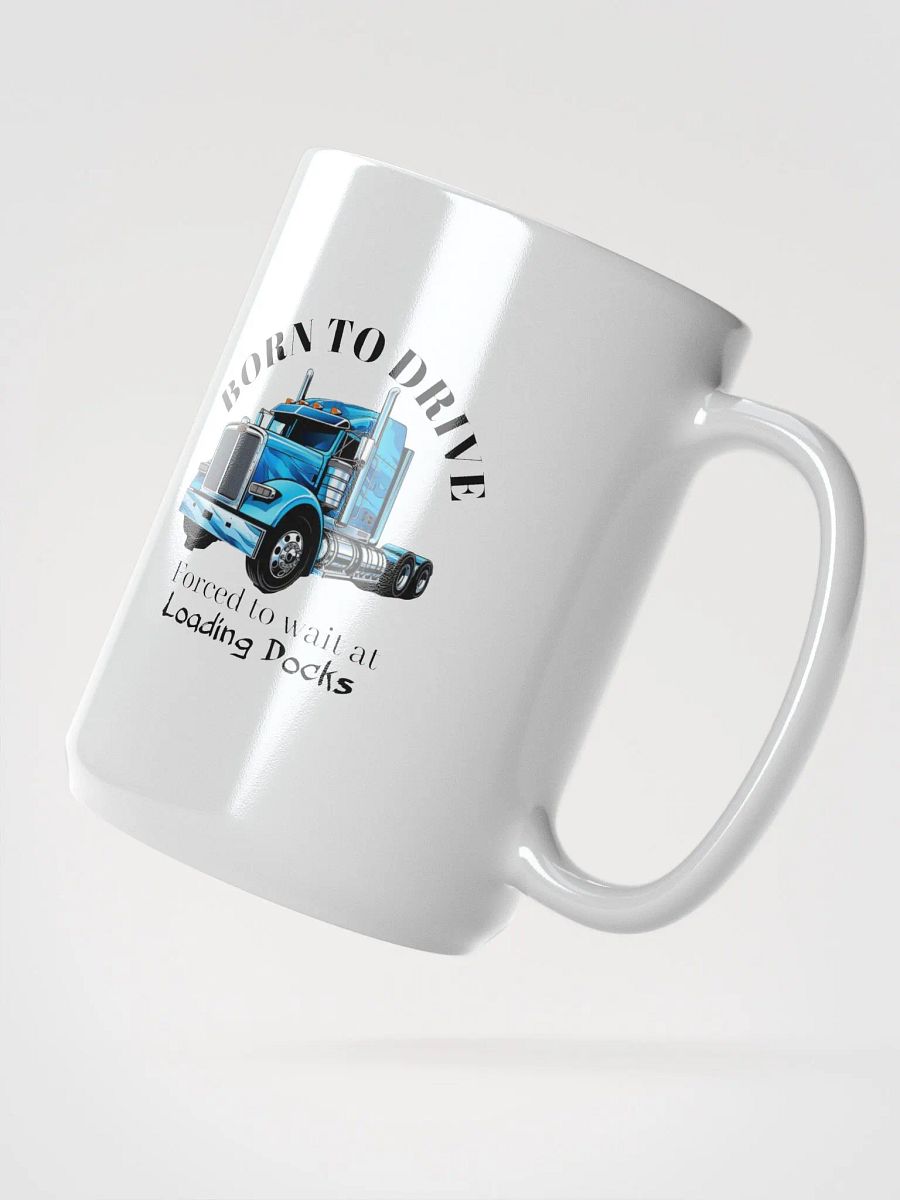 Sleek Blue Truckin' Mug product image (3)