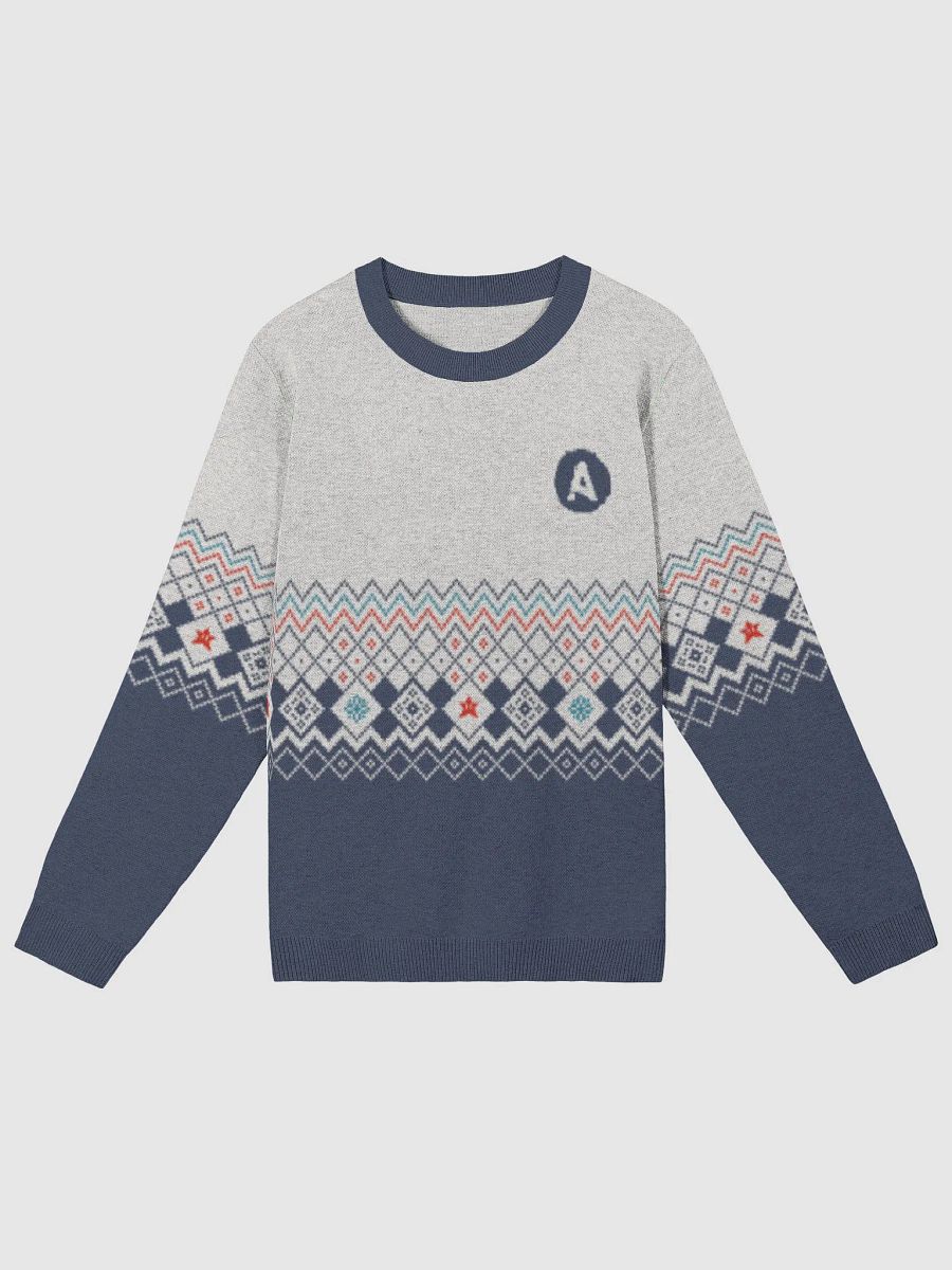 Customizable 4-Color Jacquard Crewneck Sweater product image (9)