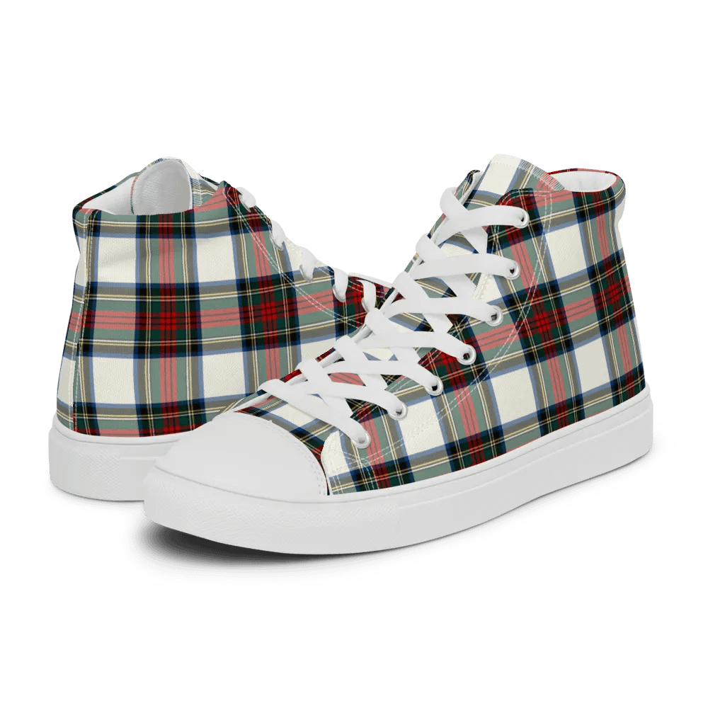 Stewart Dress Tartan Women's Hi-Top Shoes product image (3)