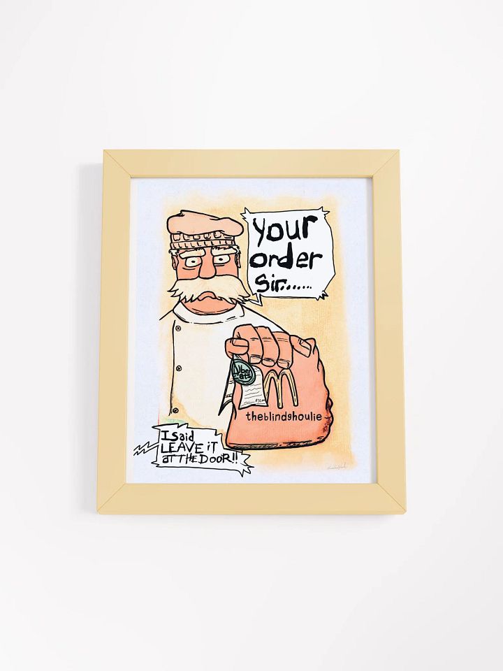 Uber Eats Variant Matte Poster product image (1)